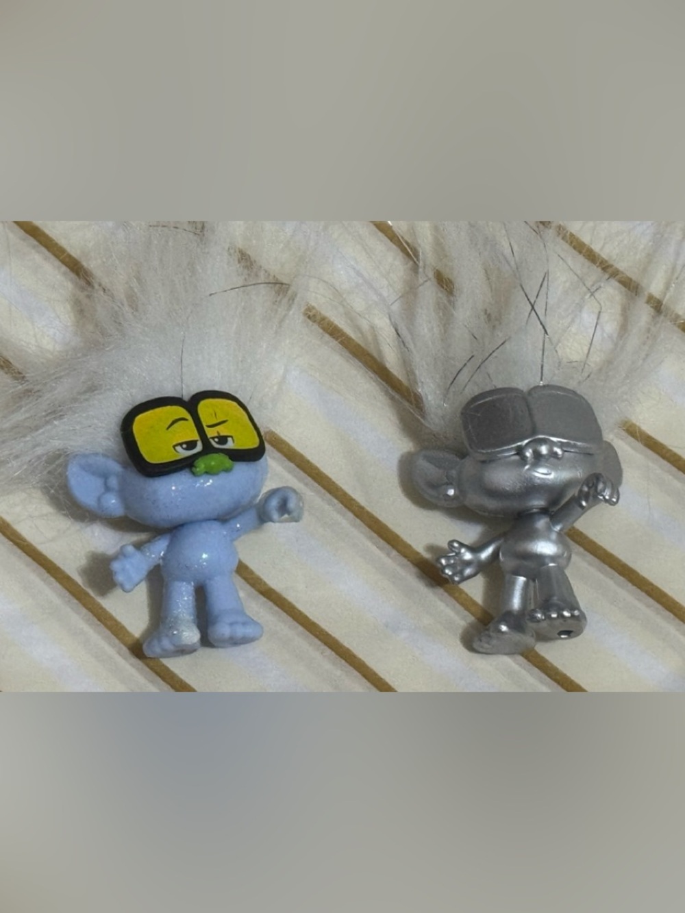 Trolls World Tour Mini Collectible Figurines, Set of 2